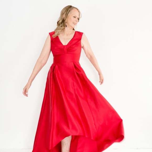 Adrianna Papell Red Formal Dress - Picture 6 of 6